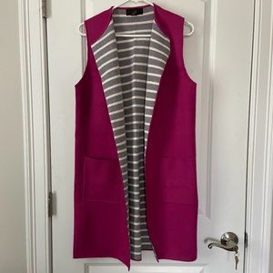 Long Sleeveless Duster